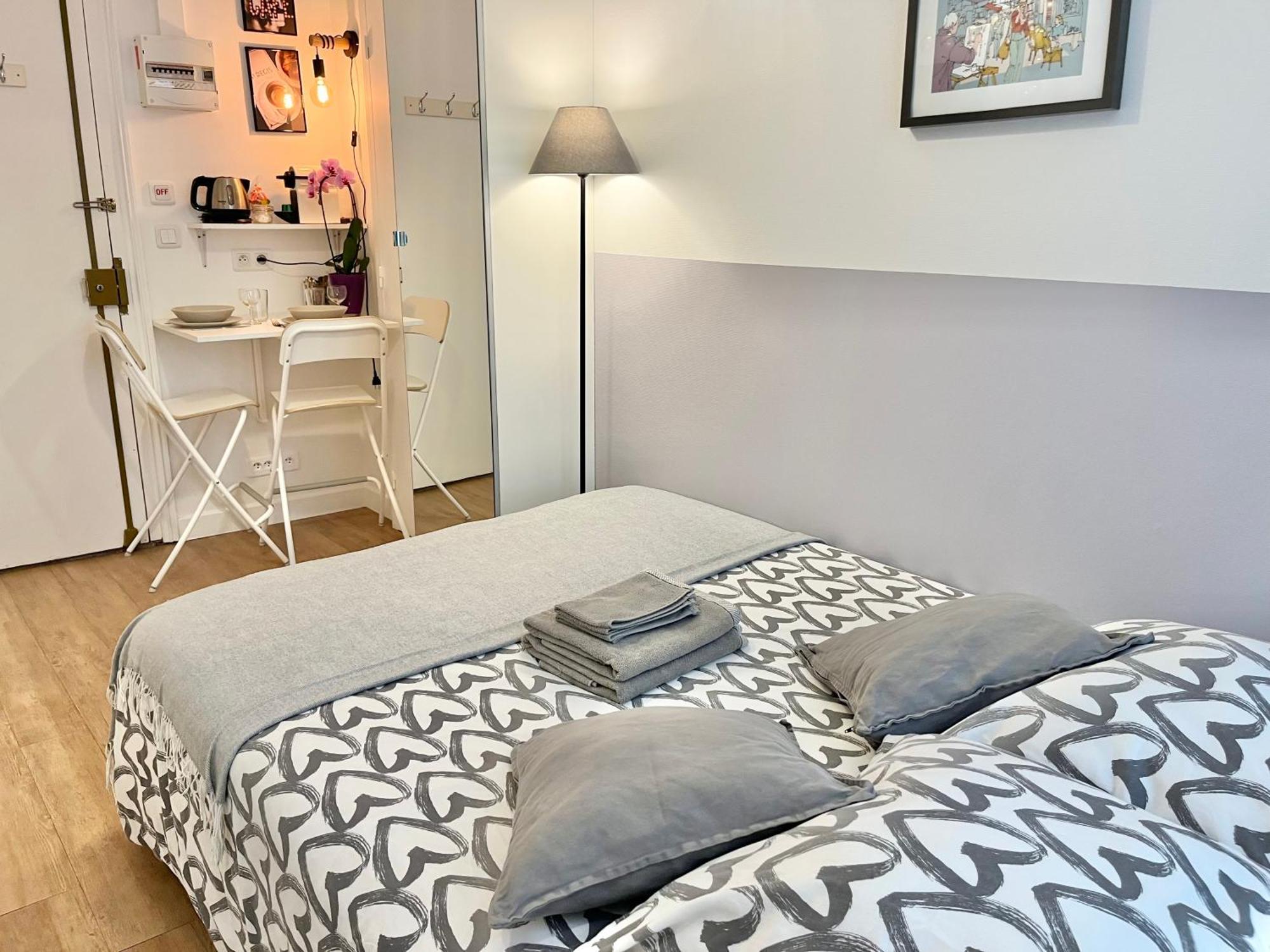 Apartment Paris Studios Quarto foto